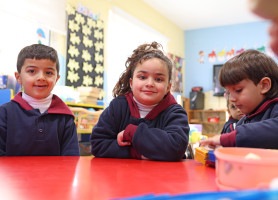 One of our visits to the Latin Patriarchate Schools -Our tour at Latin Aboud School