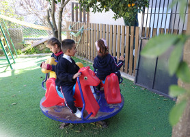 One of our visits to the Latin Patriarchate Schools -Our tour at Latin Aboud School