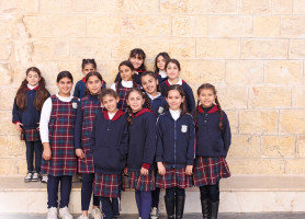 One of our visits to the Latin Patriarchate Schools -Our tour at Latin Aboud School
