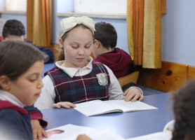 One of our visits to the Latin Patriarchate Schools -Our tour at Latin Aboud School