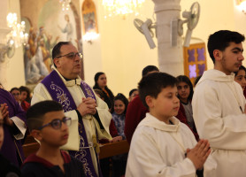 الاحتفال ببدء الصوم الأربعيني