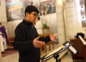 الاحتفال ببدء الصوم الأربعيني