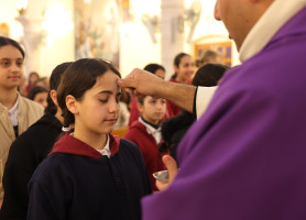 الاحتفال ببدء الصوم الأربعيني