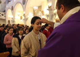 الاحتفال ببدء الصوم الأربعيني