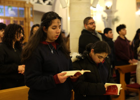 الاحتفال ببدء الصوم الأربعيني