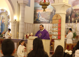 الاحتفال ببدء الصوم الأربعيني