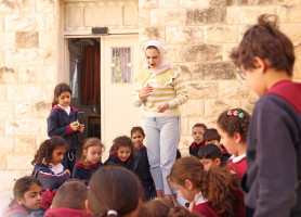 جولة ممتعة في مدرسة لاتين _ نابلس