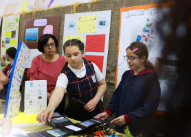 The Latin Patriarchate school &ndash; Jifna: Student Projects Plant Awareness and Build a Better Tomorrow