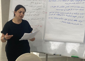 &lrm;اليوم الثاني من الدورة التدريبية