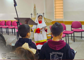 Latin Patriarchate Schools Celebrate Ash Wednesday Mass