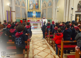 Latin Patriarchate Schools Celebrate Ash Wednesday Mass