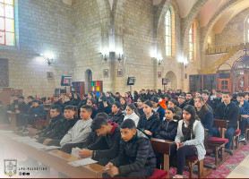 Latin Patriarchate Schools Celebrate Ash Wednesday Mass