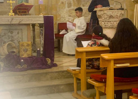 Latin Patriarchate Schools Celebrate Ash Wednesday Mass