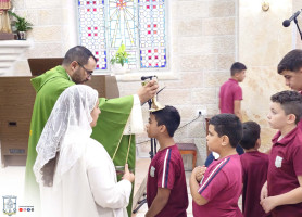 Opening Mass for the New Academic Year at the Latin Patriarchate Schools
