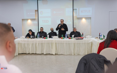 Teachers of the Latin Patriarchate Schools Celebrate the Glorious Holidays