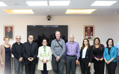 الإدارة العامة| تستقبل لجنة الأرض المقدسة