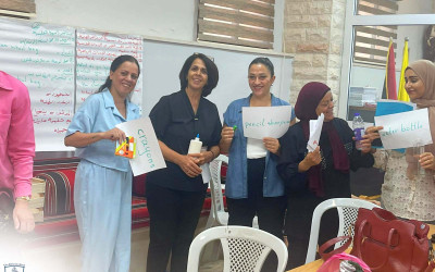 Continuation of the Training Course on 'The Essence of Planning' at the Latin Patriarchate School – Zababdeh