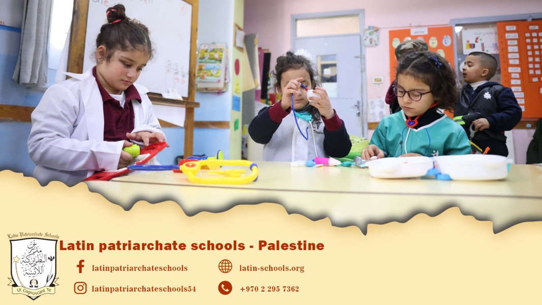 &lrm;هكذا يستعد أطفال روضتنا لبدء أسبوع المهن!