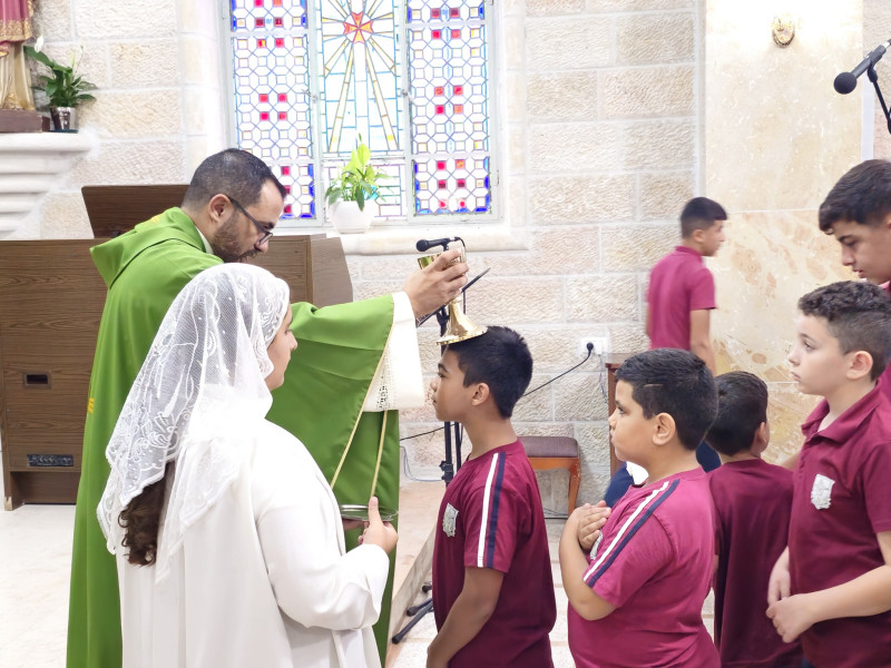 Opening Mass for the New Academic Year at the Latin Patriarchate Schools
