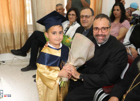Graduation Ceremony of Kindergarten Children at the  Latin Patriarchate School &ndash; Ein Arik