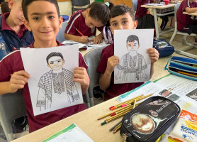 &lrm;إحياء التراث الفلسطيني | مدرسة البطريركية اللاتينية &ndash; بيت جالا