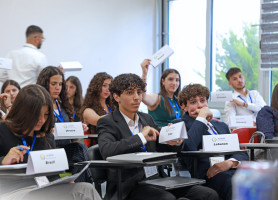 &lrm;الكلية الأهلية - رام الله\ مؤتمر نموذج محاكاة الأمم المتحدة