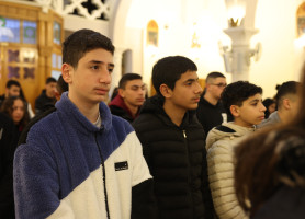 الاحتفال ببدء الصوم الأربعيني