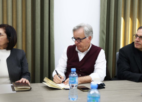 The Holy Land Commission Visits the General Administration of Latin Patriarchate Schools