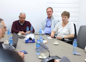 The Holy Land Commission Visits the General Administration of Latin Patriarchate Schools