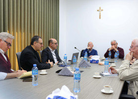 The Holy Land Commission Visits the General Administration of Latin Patriarchate Schools