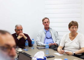 The Holy Land Commission Visits the General Administration of Latin Patriarchate Schools