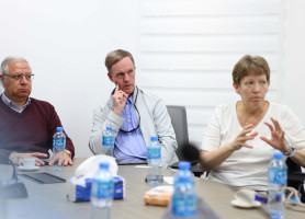 The Holy Land Commission Visits the General Administration of Latin Patriarchate Schools