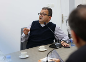 The Holy Land Commission Visits the General Administration of Latin Patriarchate Schools