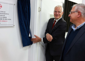 Inauguration of the New Building at the General Administration of the Latin Patriarchate Schools