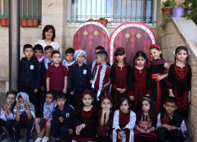 يوم التراث الفلسطيني في مدرسة البطريركية اللاتينية - جفنا
