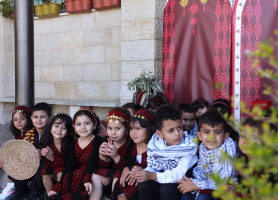 يوم التراث الفلسطيني في مدرسة البطريركية اللاتينية - جفنا