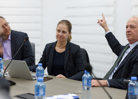 President of the Order of the Holy Sepulchre in Belgium Visits the General Administration of the LPS