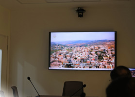 President of the Order of the Holy Sepulchre in Belgium Visits the General Administration of the LPS