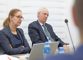 President of the Order of the Holy Sepulchre in Belgium Visits the General Administration of the LPS