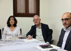 Representatives from  The Knights of the Holy Sepulcher - Germany,  visited the General Administration office