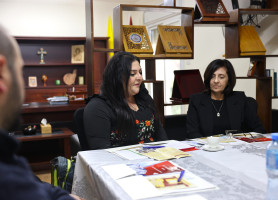Representatives from  The Knights of the Holy Sepulcher - Germany,  visited the General Administration office