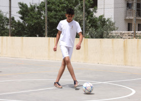 Football tournament at the Latin Patriarchate School - Aboud