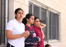 Football tournament at the Latin Patriarchate School - Aboud