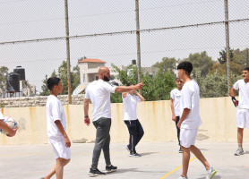 Football tournament at the Latin Patriarchate School - Aboud