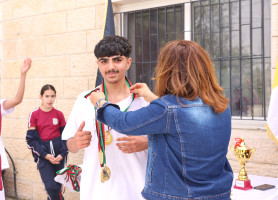 Football tournament at the Latin Patriarchate School - Aboud
