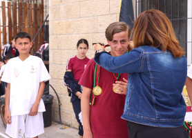 Football tournament at the Latin Patriarchate School - Aboud
