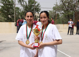 Football tournament at the Latin Patriarchate School - Aboud