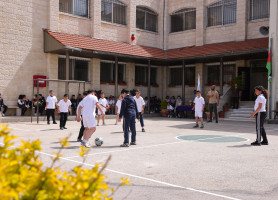 Football tournament at the Latin Patriarchate School - Jifna