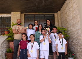 Football tournament at the Latin Patriarchate School - Jifna