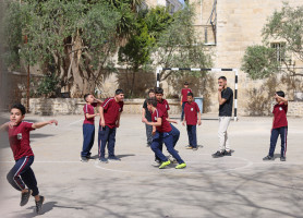 &lrm;من أجواء مدرسة البطريركية اللاتينية _ بيرزيت